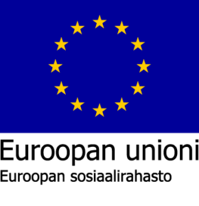 Euroopan Unionin sosiaalirahasto-logo
