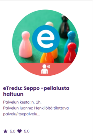 eTredun koulutus Seppo-pelialusta haltuun koulutuksesta TreduLaaSissa.