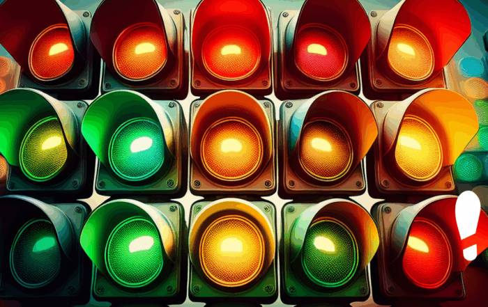 Värikkäät liikennevalot